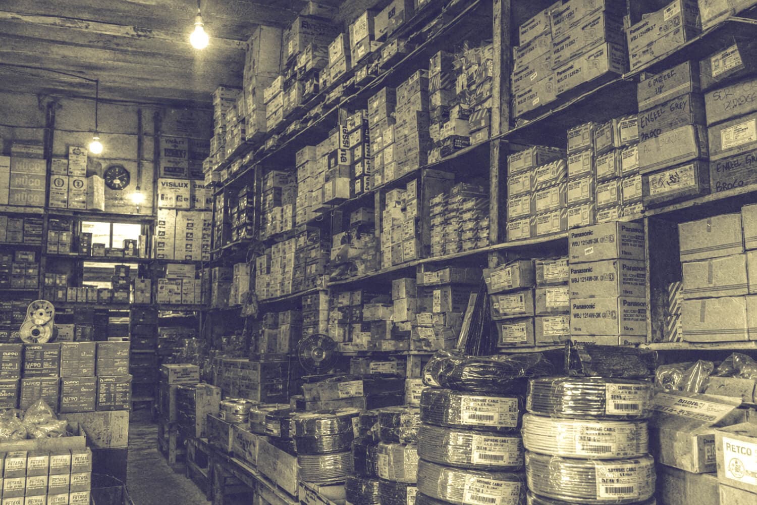 DGI's electrical goods store — family heritage since 1969