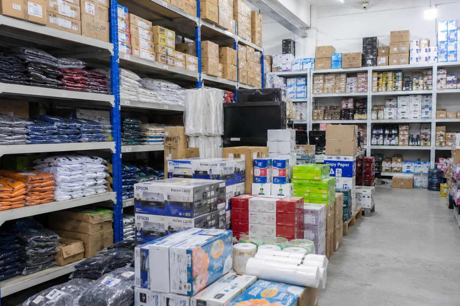 DGI warehouse and supply operations